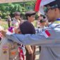 Pramuka Penggalang SMP Negeri 1 Karangreja mengikuti Gladian Pimpinan Regu (Gladian Pinru)