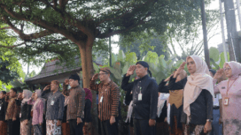 Upacara peringatan digelar serentak di lingkungan setiap Organisasi Perangkat Daerah pada Senin, 29 Juni 2026.