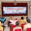Asisten 1 Sekda Purbalingga saat peluncuran Sri Rama Srikandi, di Pendapa kecamatan setempat
