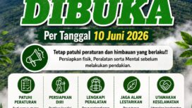 pemberitahuan, foto Lingkar Gunung Slamet net