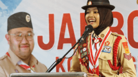 Pemimpin Regu Sakura, Queen Annisa Almadina Kurniawan.
