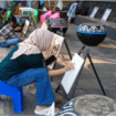 Wongso Art menggelar Pasar Lukis Purbalingga di GOR Goentoer Darjono untuk memantik kreativitas dan bakat seni generasi muda.