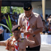 Estafet Tunas Kelapa Jawa Tengah di Purbalingga berlangsung meriah serta menyebarkan pesan kedamaian bagi seluruh anggota Pramuka dan masyarakat.