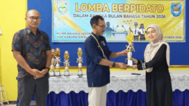 MGMP SMP Purbalingga menggelar Lomba Bulan Bahasa SMP Purbalingga 2026 cabang baca puisi dan pidato