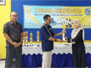 MGMP SMP Purbalingga menggelar Lomba Bulan Bahasa SMP Purbalingga 2026 cabang baca puisi dan pidato