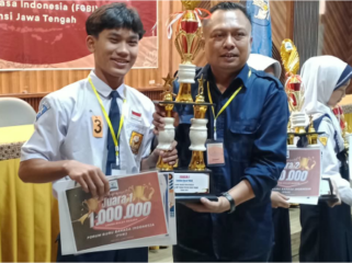 FGBI sukses merampungkan babak final lomba baca puisi dan berpidato tingkat provinsi di Gedung Balai Bahasa Provinsi Jawa Tengah, Semarang, Senin, 26 Oktober 2026.